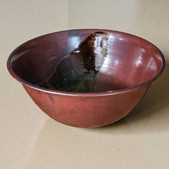 Ciotola da insalata in gres XXL di Jean Cacheleux / Puisaye – Ciotole, Porcelain (photo 3 of 7)