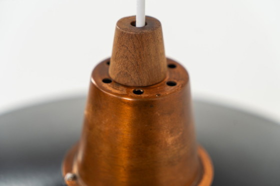 Image 1 of Striking Danish pendant light (Denmark, 1950s).