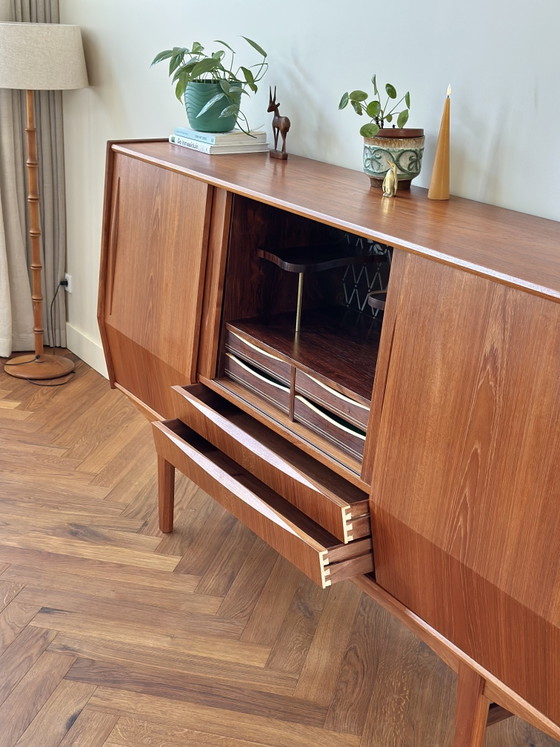 Vintage Highboard Danish Design E.W. Bach Wood 1950s/60s – Sideboard cabinet (photo 8 of 15)