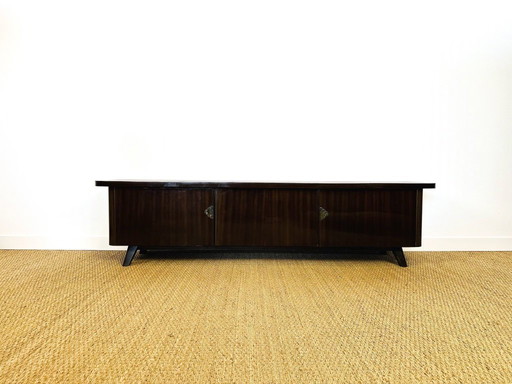 Credenza bassa vintage verniciata, 1960