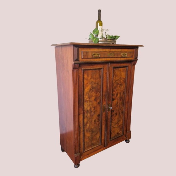 Notenhouten dressoir, circa 1900 – Ladekasten, Wood (photo 3 of 8)