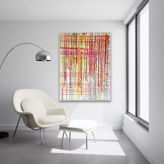 Minimalistische Komposition XXL – Gemälde & Zeichnungen, Canvas (photo 4 of 14)