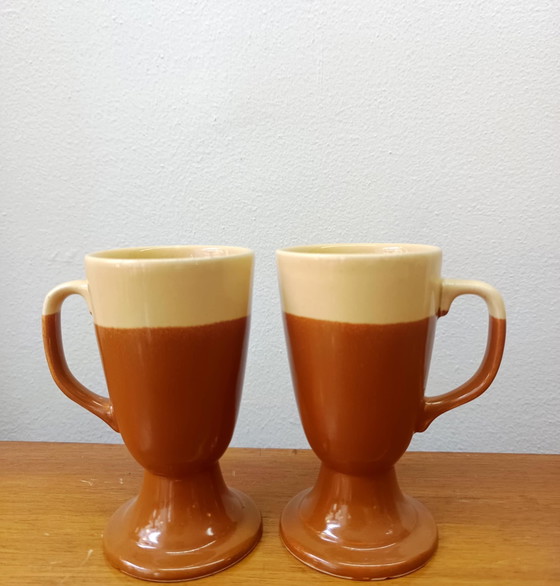 Image 1 of X7 vintage 1970 Veropam mazagran cups