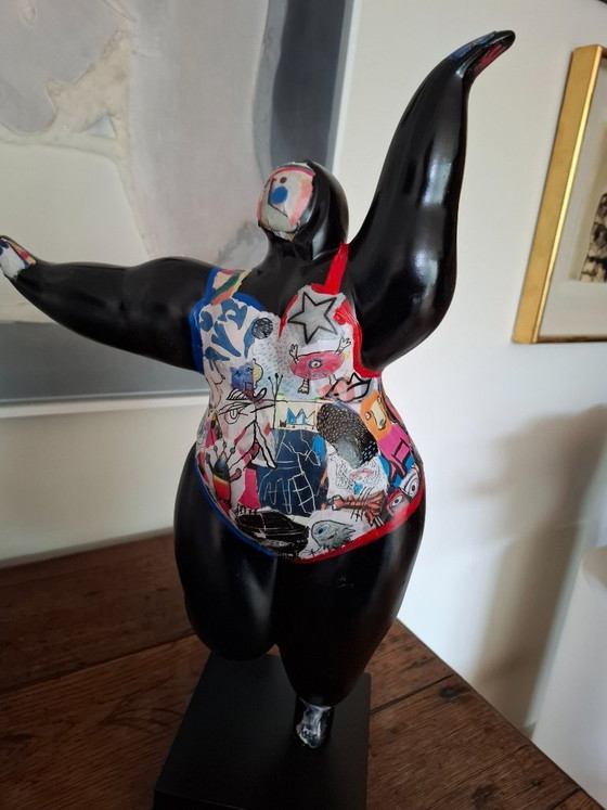 Image 1 of Mixed-Media-Kunstwerk mit dem Titel „Epic Nana“