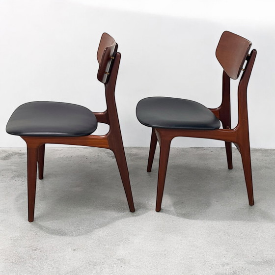 Image 1 of 2x Louis Van Teeffelen Stoelen