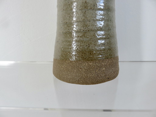 Vase in glazed stoneware, 60s-70s, France