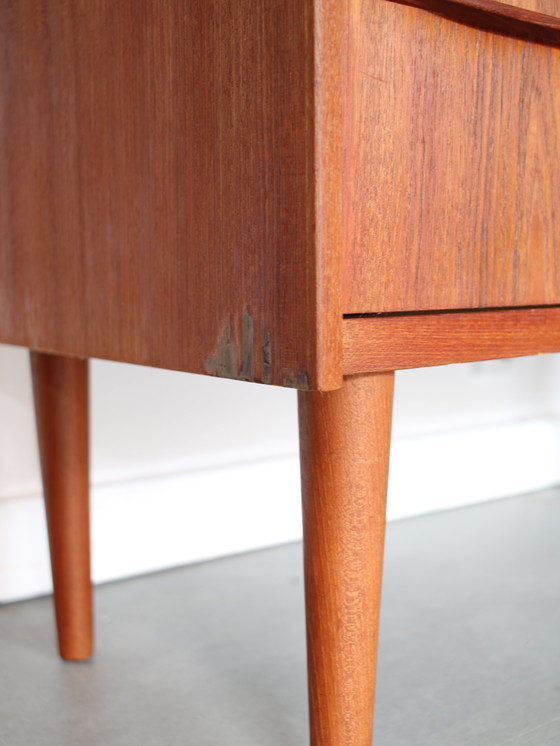 Cassettiera vintage danese in teak, alta! – Cassettiere, Wood (photo 9 of 10)