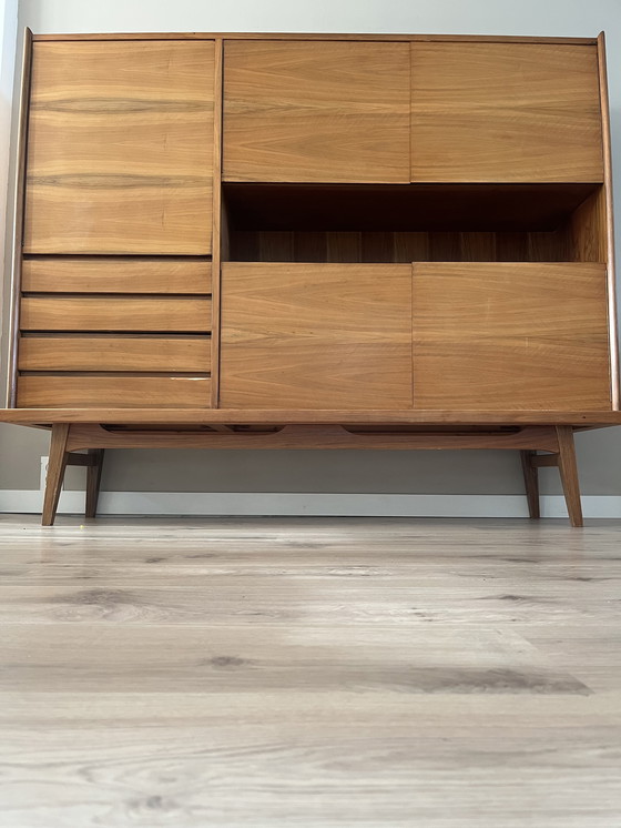 Image 1 of Retro (vintage) highboard uit de jaren 60