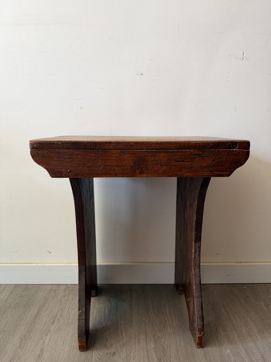 Taburete de madera para mesa de plantas – Mesa para plantas, Wood (photo 4 of 8)