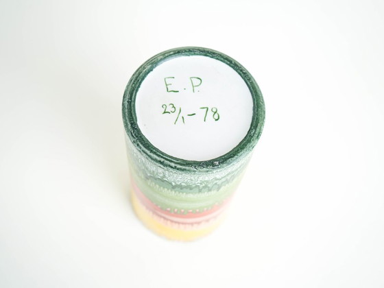 Image 1 of Cylindrical vase, Danish design, 1970s, made in Denmark