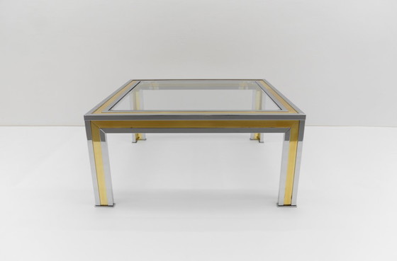 Image 1 of Square Bicolor Coffee Table, 1970s