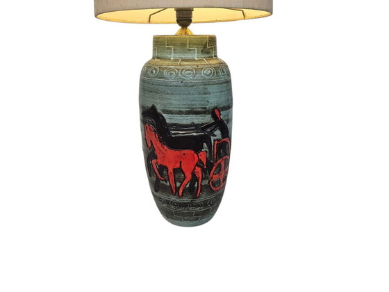 Image 1 of XL Fat Lava - Vloerlamp - origineel  - Mid century - W- Germany - 70's 