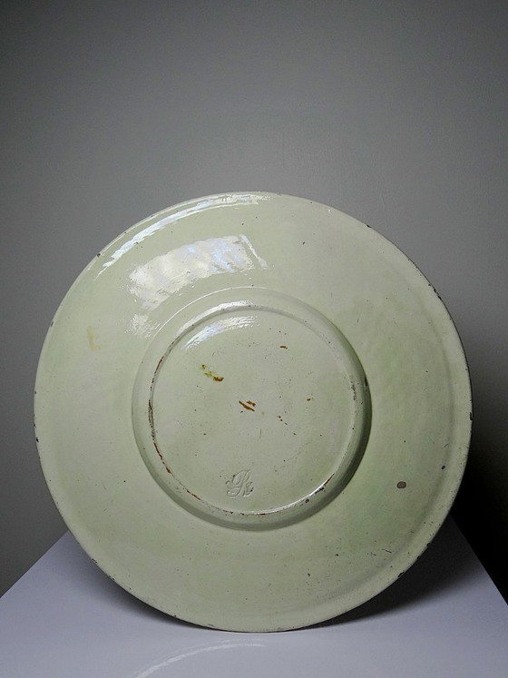 Image 1 of Thun enamel dish signed Schoch-Läderach old Swiss artisanal & rare
