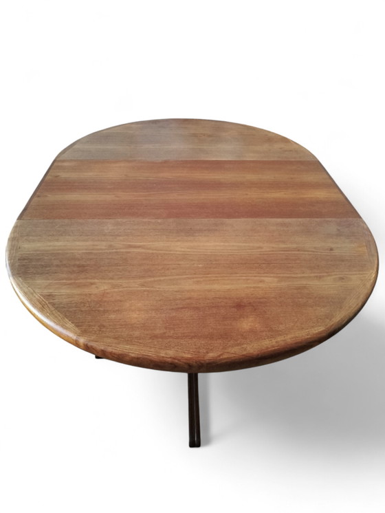 Image 1 of Vintage teak Danish round dining table VV Møbler