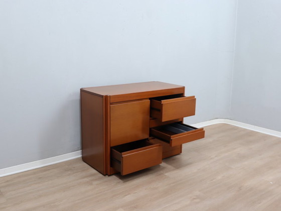 Image 1 of Mobile bar serie Angelo Mangiarotti 4D in noce nazionale anni '70