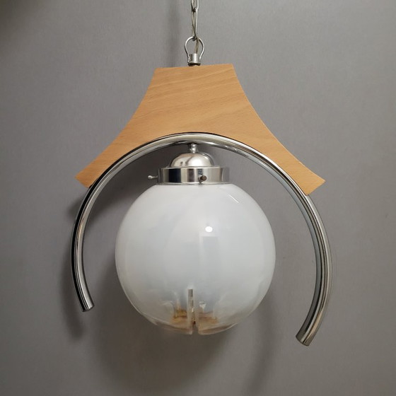 Image 1 of Lámpara de suspensión Murano Mazzega, Italia 1960,70