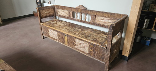 Hungarian folding bench