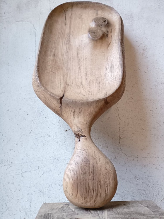 Image 1 of massive Eichenholzplatte