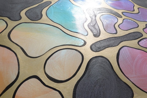 Abstract A1369 - Large Pearlescent Painting – Paintings & Drawings, Canvas (photo 3 of 10)