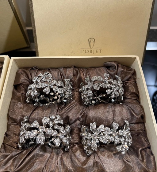 8 Anneaux de Serviettes L’Objet Paris