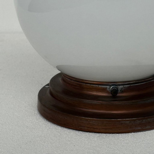 Ceiling/wall lamp 1930s brass