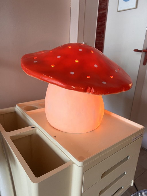 Mushroom Lamp by Heico, Germany, 1990s – tafellampen, Plastic (photo 2 of 5)