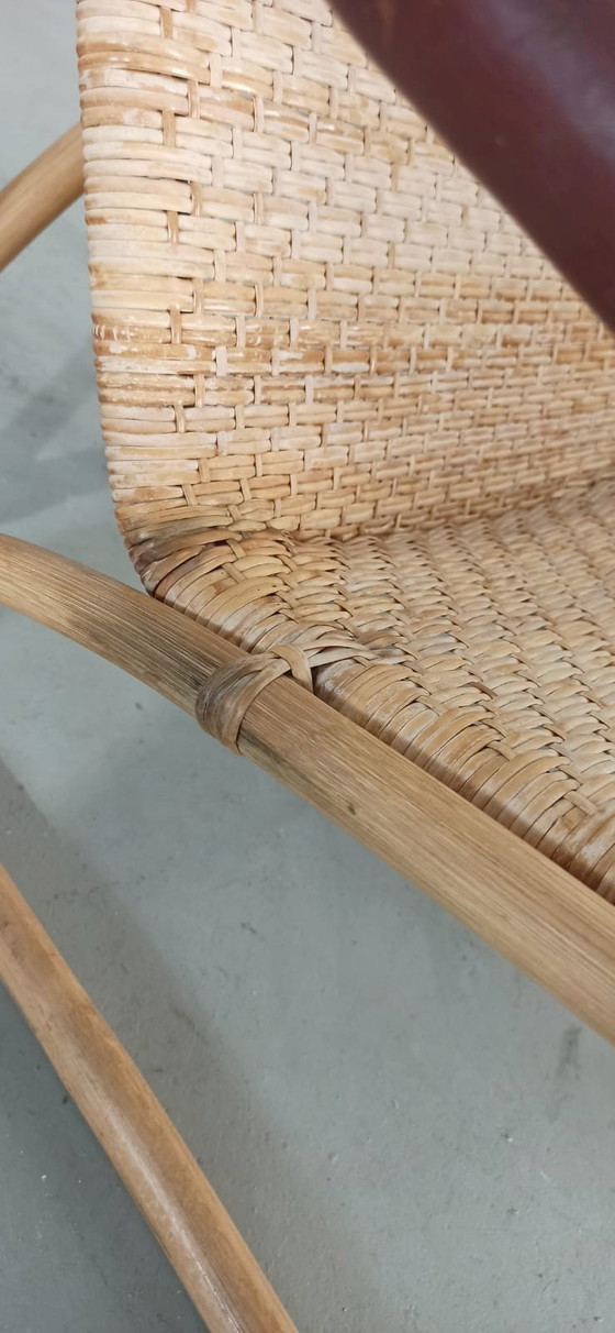 Image 1 of Sillón Yamakawa de bambú y ratán