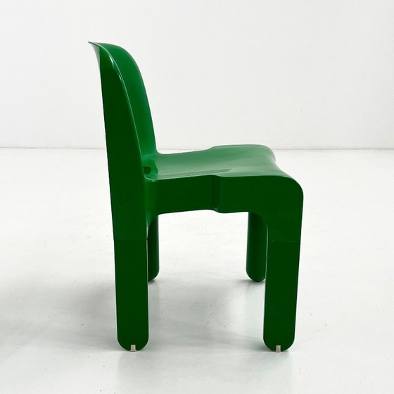 Image 1 of Green Model 4868 Universale Chair by Joe Colombo for Kartell, 1970s