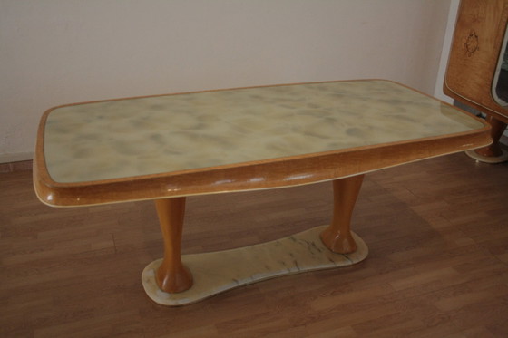 Image 1 of Mid-Century Modern Dining Table by Vittorio Dassi, 1950s