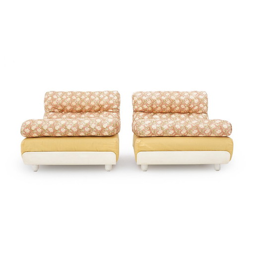 Pair of Modular Armchairs, 1960s