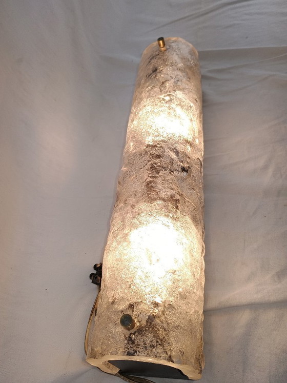 Image 1 of Vintage brutalistische wandlamp J.T. Kalmar Oostenrijkse lamp uit het midden van de 20e eeuw