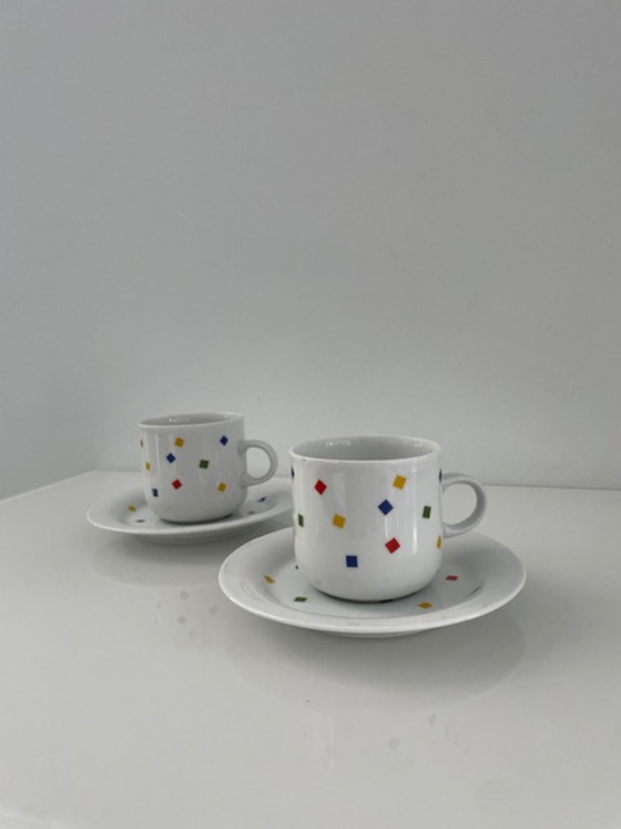 Vintage Eversberg Cups with Saucers – West Germany – Crockery, Porcelain (photo 11 of 16)