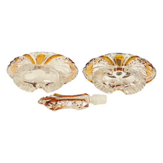 Image 1 of Art Deco Style Perfume Boudoir Crystal