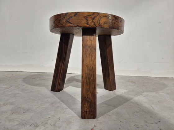 Image 1 of Brutalist japandi vintage tripod krukje