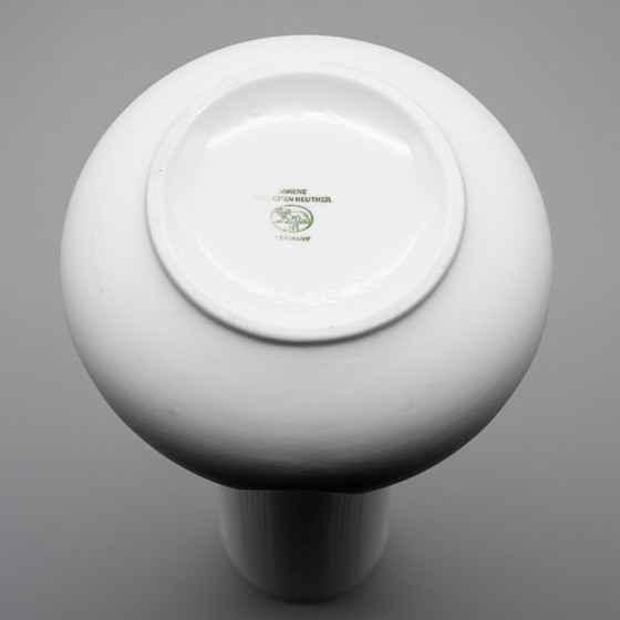 Image 1 of ARCHAIS Vasen-Duo Heinrich Fuchs Hutschenreuther 60er–70er Jahre Op-Art Biskuitporzellan