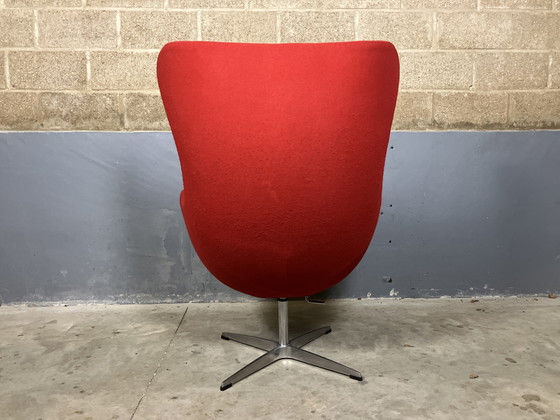 Image 1 of Design Egg Chair Replica Red