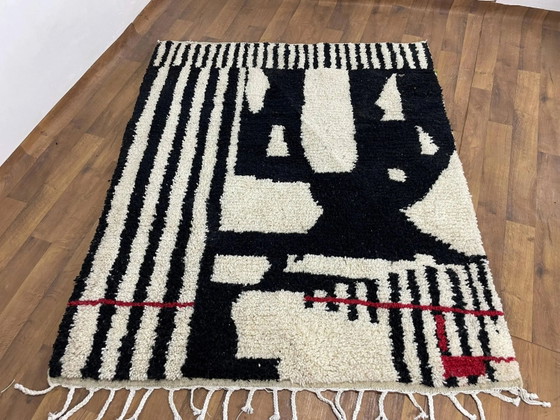 Natural artisanal Moroccan rug 2.5 x 1.5 m – Rugs & carpets, Wool (photo 9 of 9)