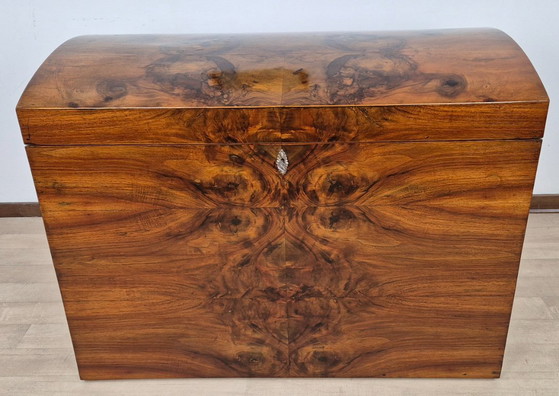 Baule Art Déco Emiliano 1934 – Italian Manufacturing, Cassettiere, Iron (photo 7 of 23)