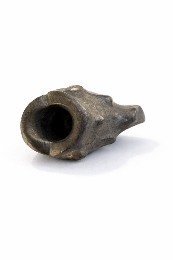 Image 1 of Just Andersen Fish Sculpture Danish Art Deco 1930s Metal Small Decorative Object Scandinavian Design