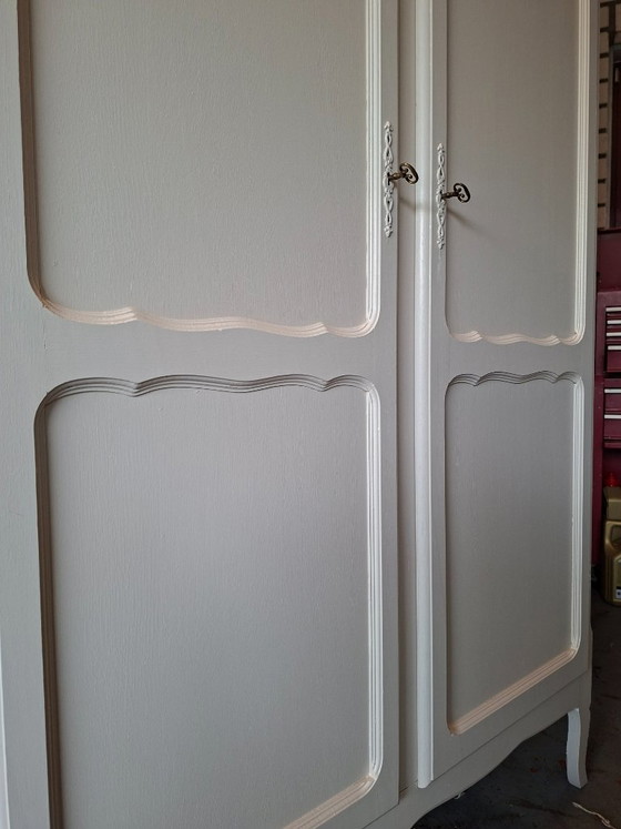 Armadio vintage in seta – Metallo, Legno (photo 8 of 9)