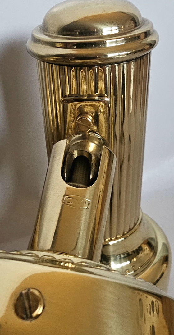 Image 1 of OMI Leuchten Scheinwerfer | Messing | Hollywood Regency Ca. 1970 | Original