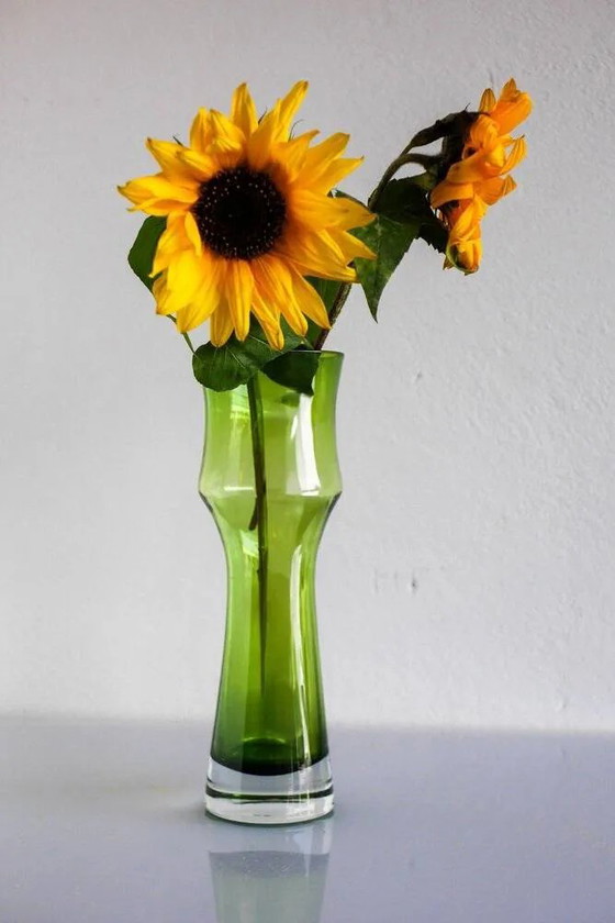 Image 1 of Mid-century modern glass vase by Bo Borgström for Åseda