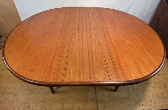 Image 1 of Mid Century Retro Vintage Teak Round Dining Table G-Plan 1960-1970 British Design Classic