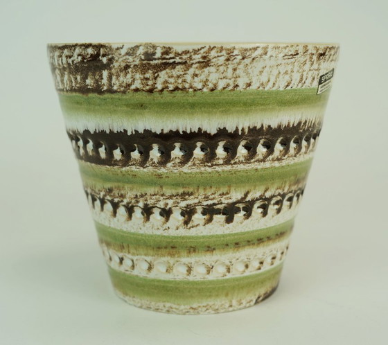 Vaso per piante in stile Mid-Century degli anni '60, prodotto da Spara-Keramik, Germania Ovest. (photo 4 of 9)