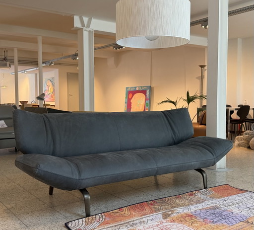 Leolux Devon 3 zits bank in Danza leder