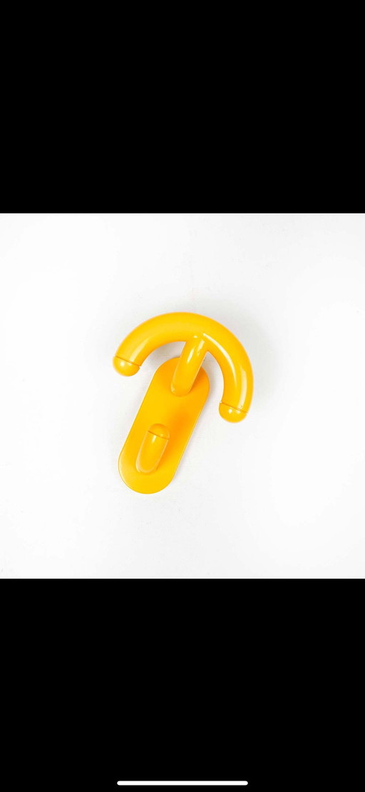 Patère/portemanteaux Arco de Luigi Caramella pour con&con Italie Années 70