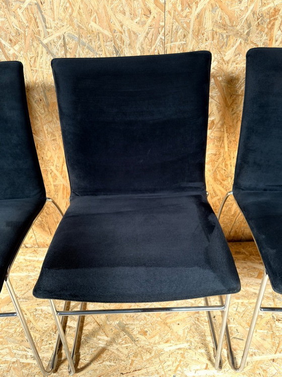 Image 1 of Set mit 4 Pendelstühlen von PASTOE by Leolux