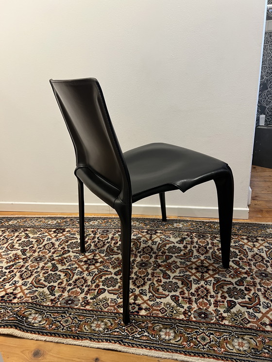 Image 1 of Sedia Cassina in pelle Bull, Mario Bellini