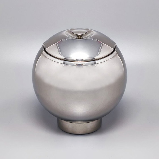 Image 1 of Splendido secchiello per il ghiaccio degli anni '60 di Aldo Tura per Macabo. Prodotto in Italia