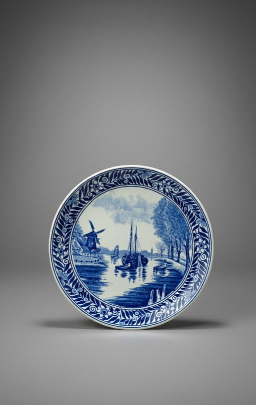 Delfts decoratief bord